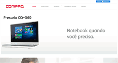 Desktop Screenshot of compaq.com.br